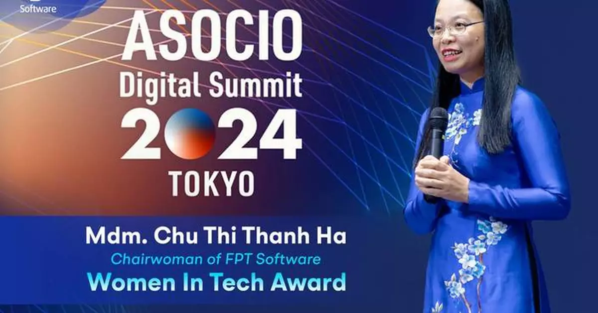 FPT Software Chairwoman Honored with ASOCIO Award for Contributions to IT Industry