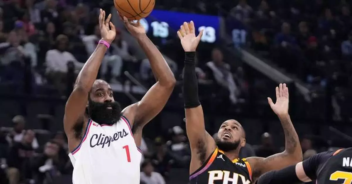 James Harden becomes 20th player with 26,000 career points
