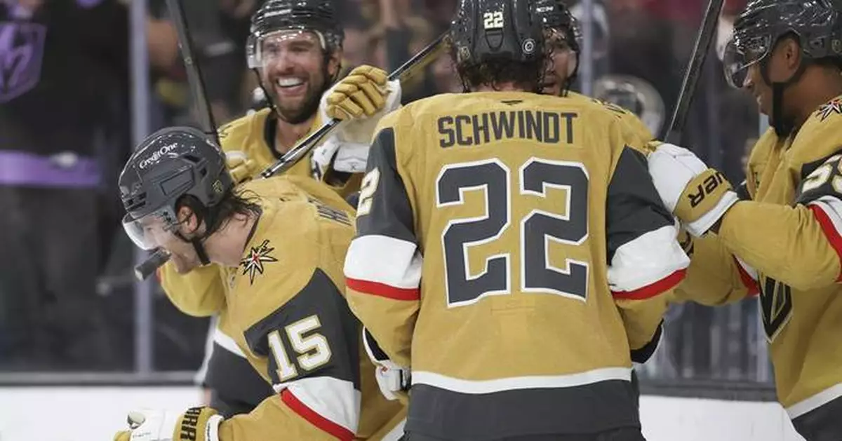 Howden's OT goal beats Utah 4-3 and keep Golden Knights perfect at home