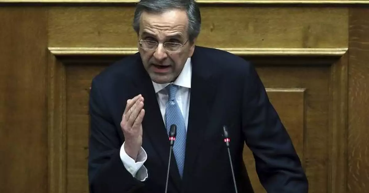 Former Greek premier Samaras is expelled from the ruling conservative party