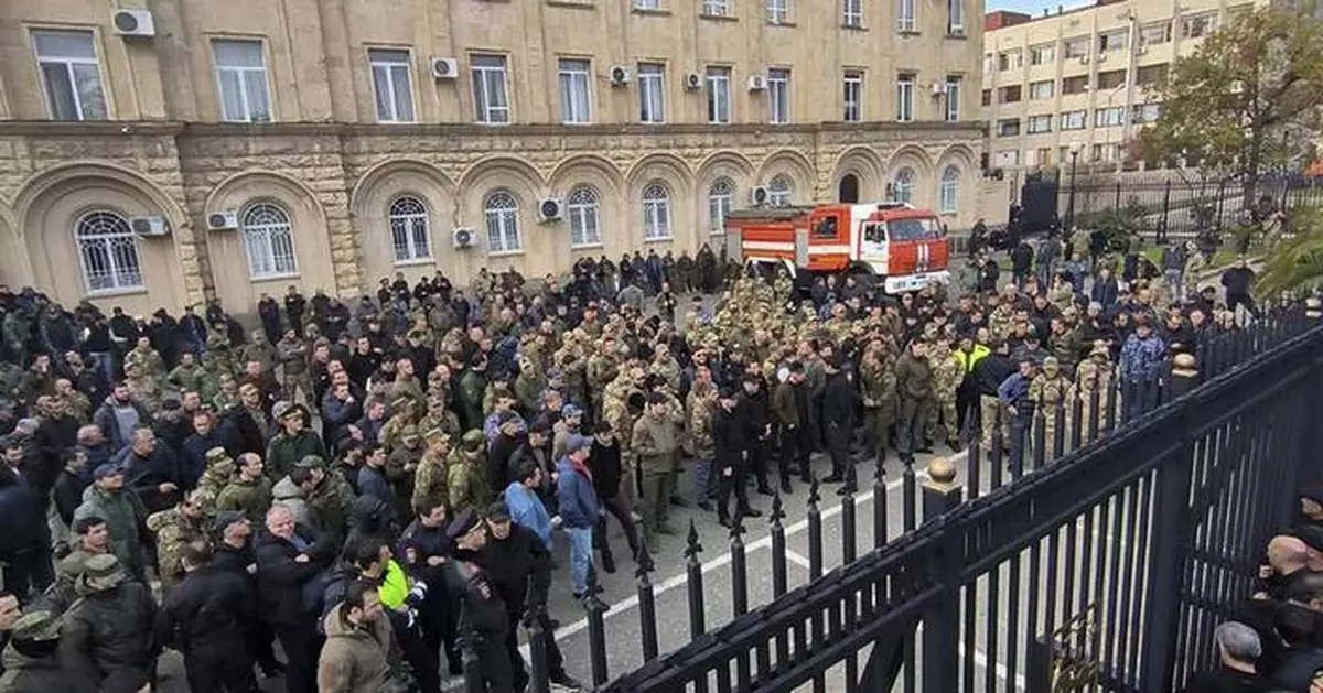 Protesters in Georgia's separatist Abkhazia region refuse to cede control of government buildings