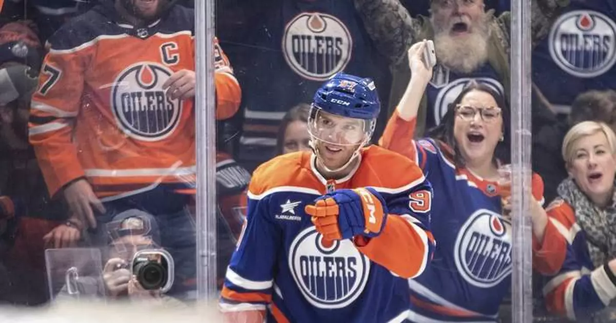 Connor McDavid scores to become the 4th-fastest NHL player to reach 1,000 points