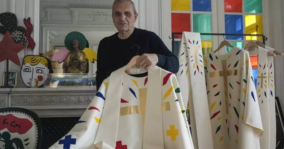 Fashion designer describes invitation to work on Notre Dame cathedral's re-opening as 'a calling'