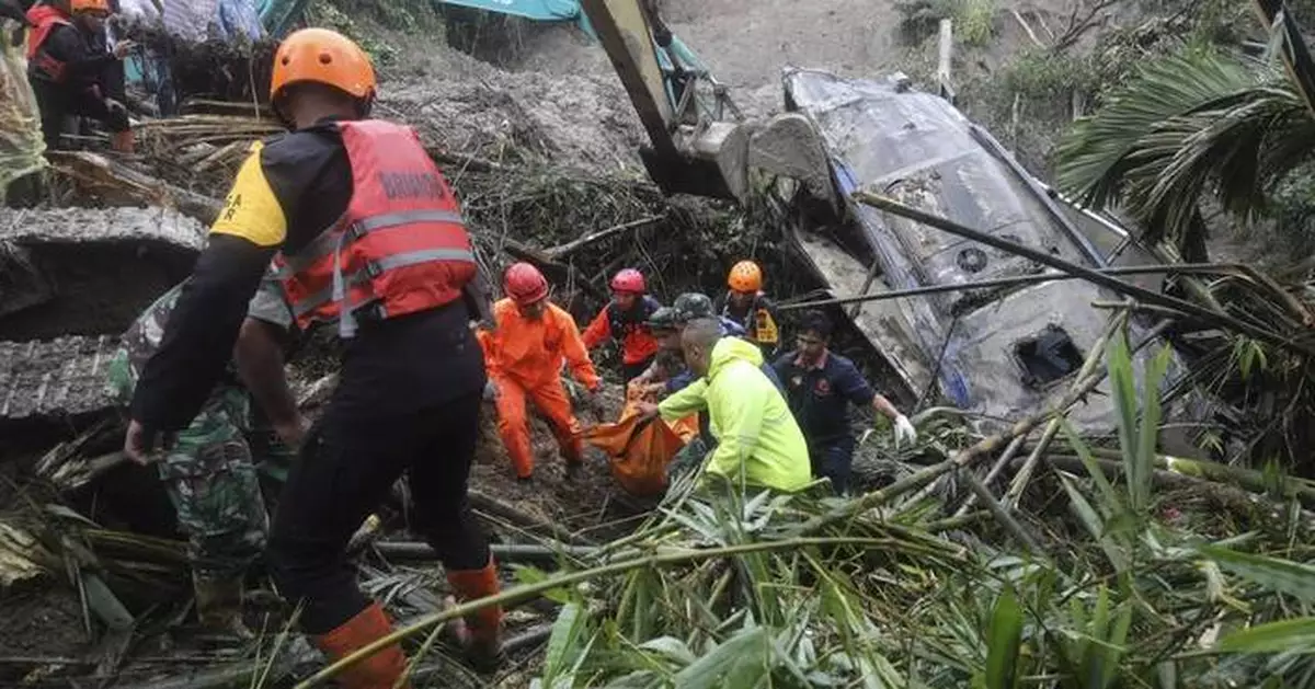 Landslide triggered by rain in Indonesia's Sumatra island kills at least 7 people