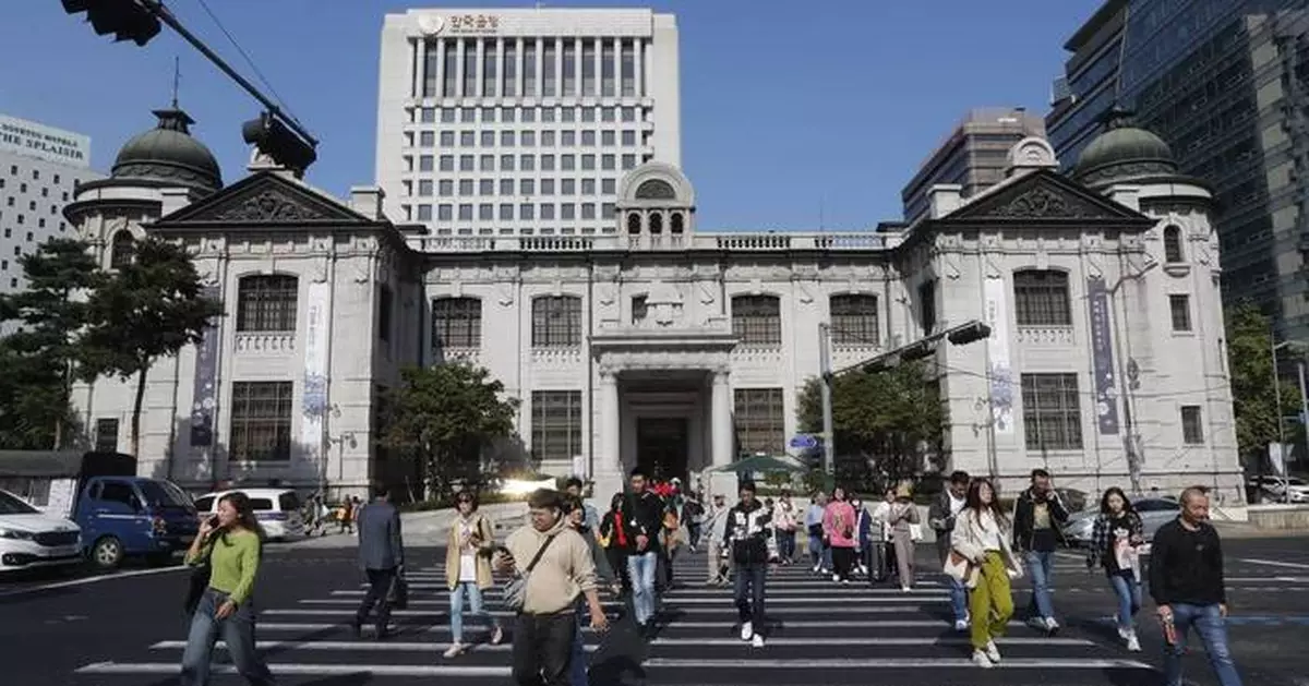 South Korea's central bank cuts key interest rate to nurse a slower economy