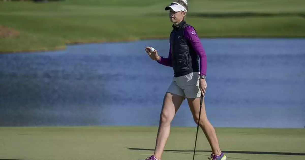 Nelly Korda recovers from a 6-shot deficit and cuts Charley Hull's lead to one in LPGA