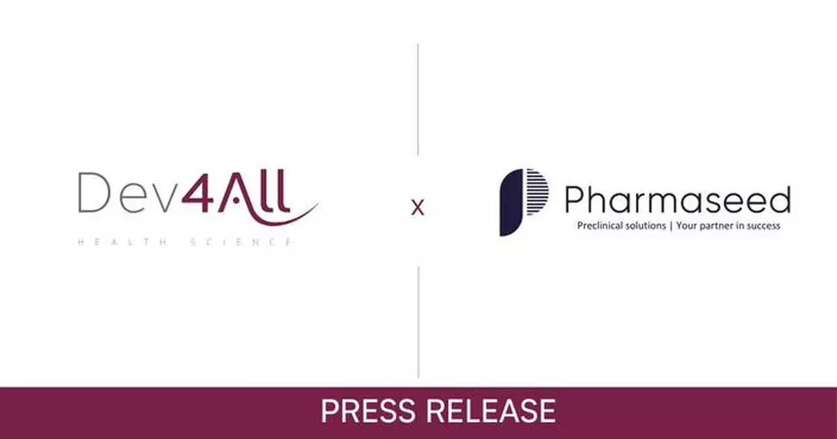 Dev4All and Pharmaseed Join Forces in Commercial Cooperation to Boost Preclinical Development Services