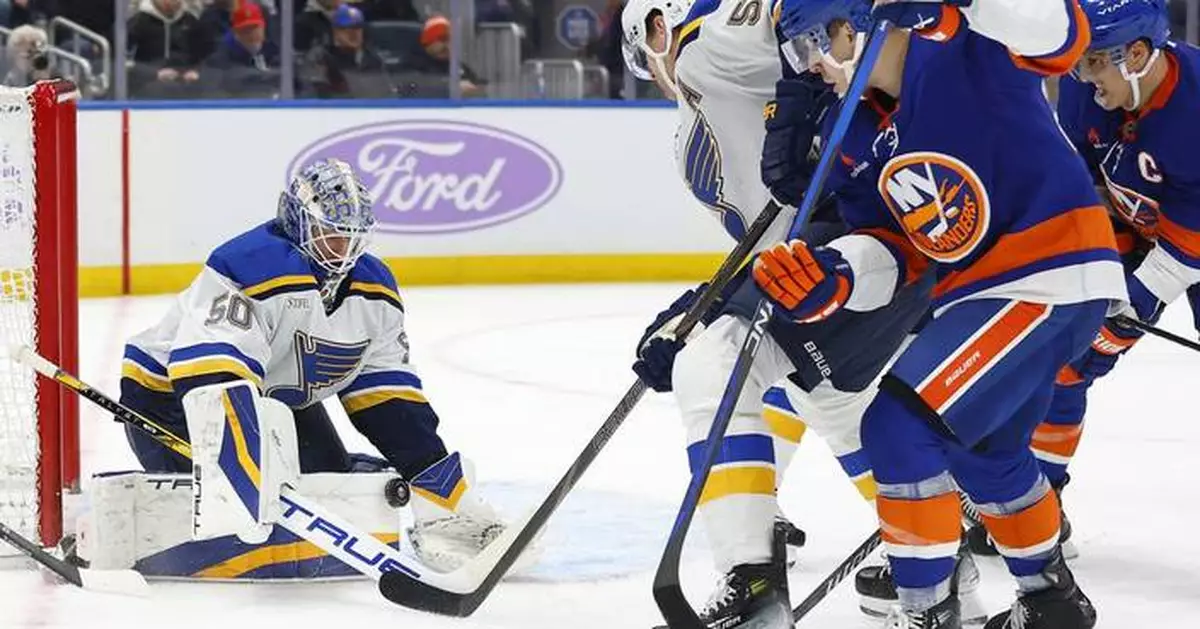 Jordan Binnington shuts out Devils and sets a Blues franchise record with his 152nd victory