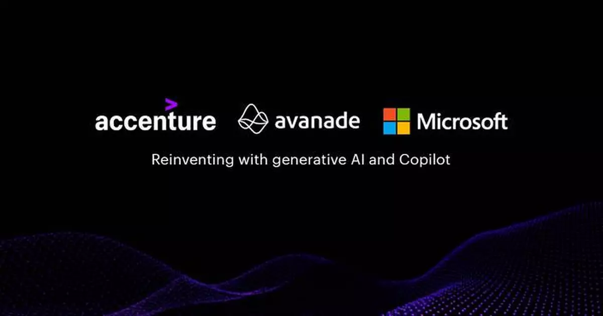 Accenture, Microsoft and Avanade Help Enterprises Reinvent Business Functions and Industries with Generative AI and Copilot