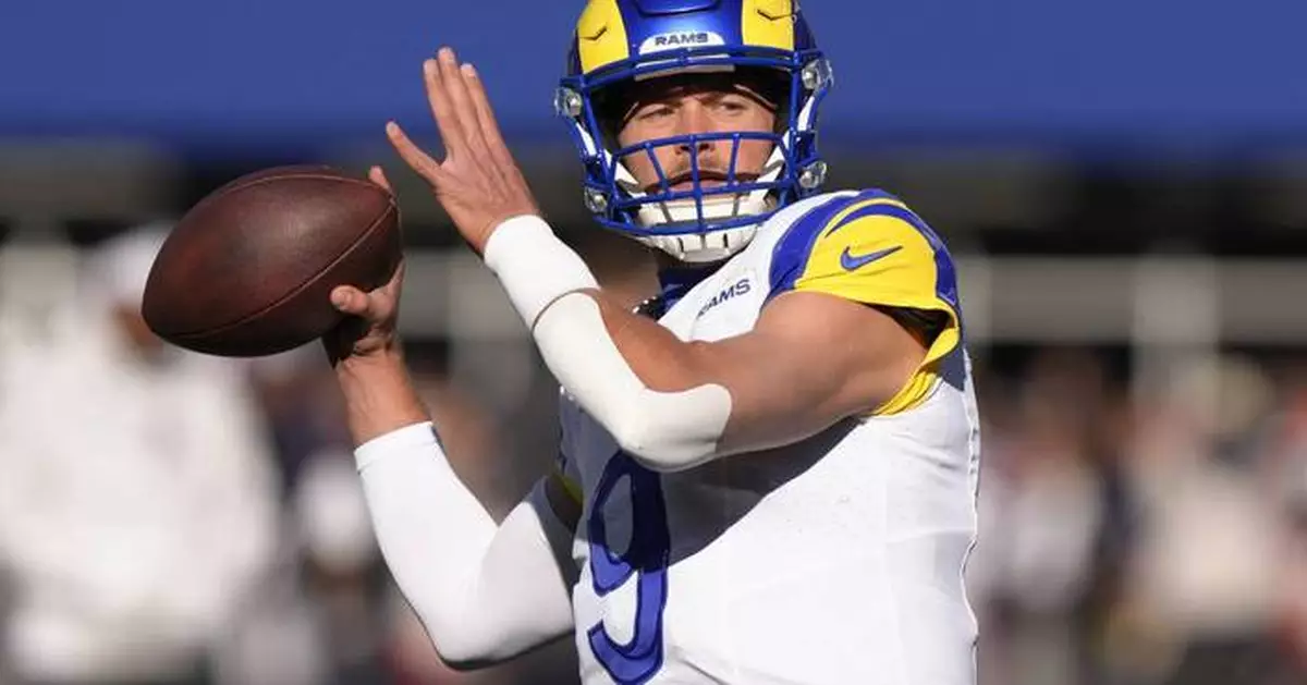 Stafford throws for 4 TDs, 2 to Kupp and 1 to Nacua, to lead Rams past Patriots 28-22