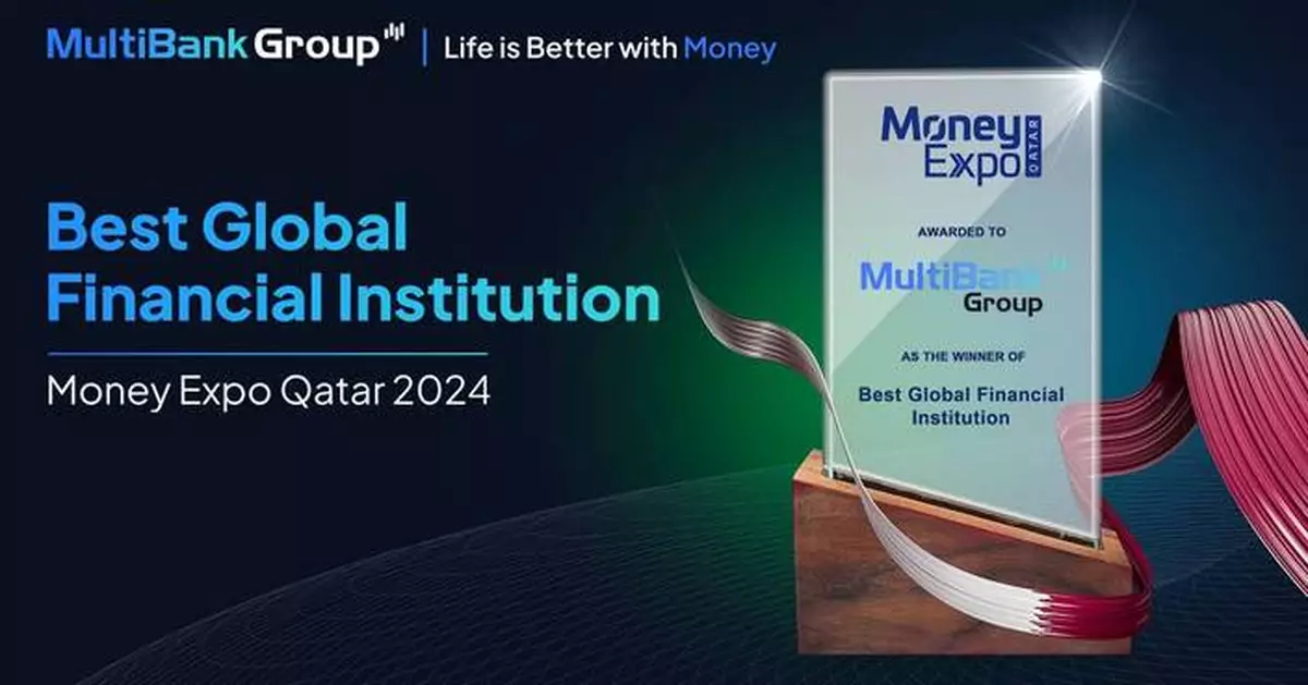 MultiBank Group Honored to Receive the Best Global Financial Institution Award at Money Expo Qatar 2024