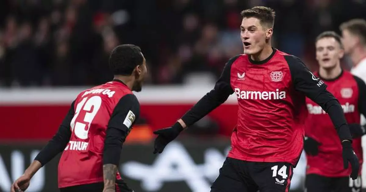 Schick hat trick helps Leverkusen cover defensive lapses. Frankfurt and Dortmund win in Bundesliga