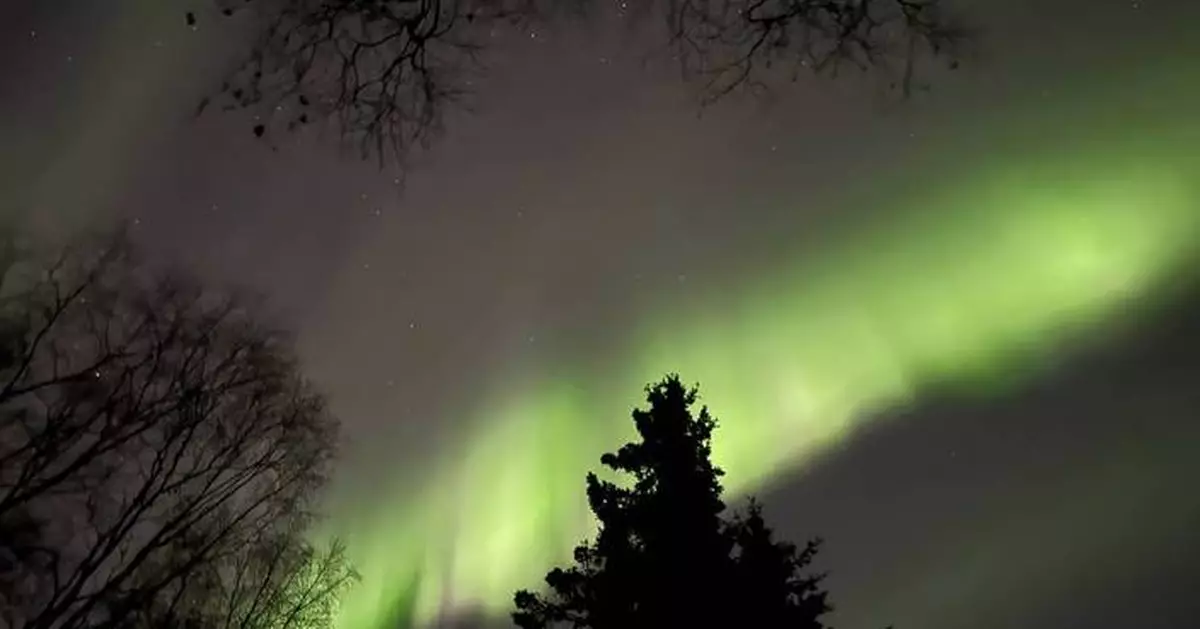 Northern lights may be faintly visible across parts of the US this Thanksgiving