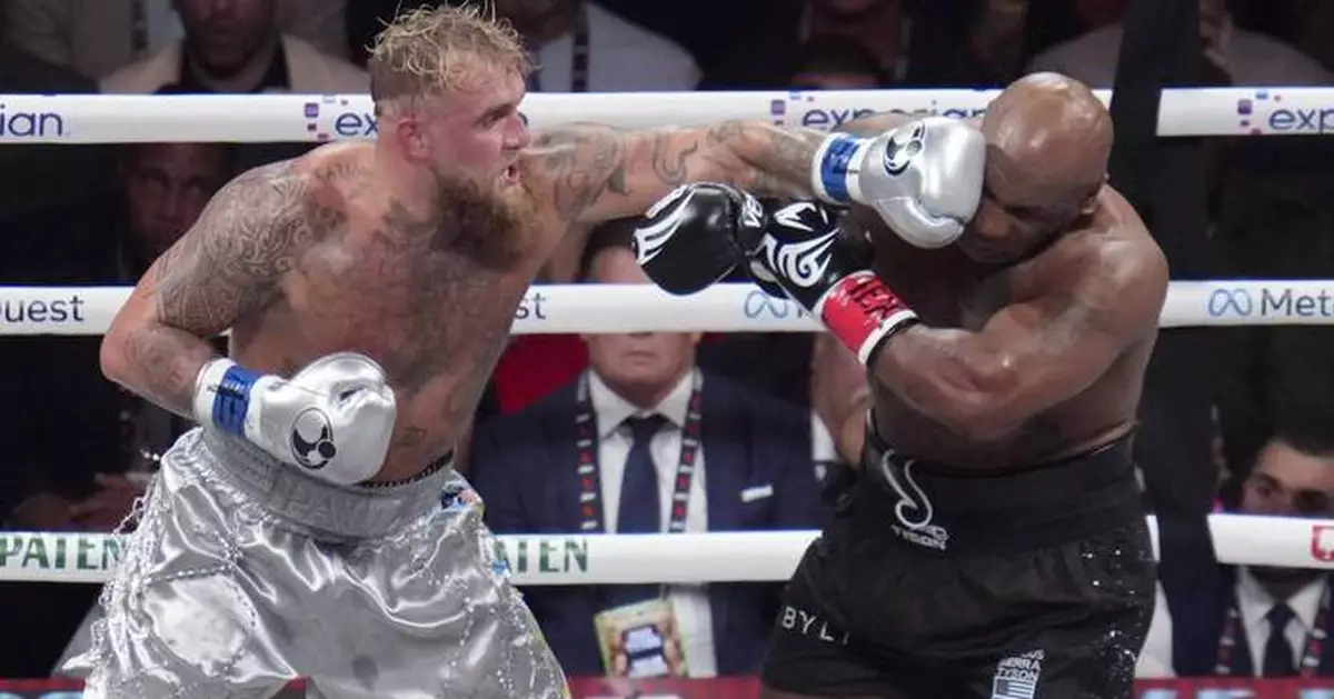 Mike Tyson-Jake Paul fight draws record betting for a combat sports event