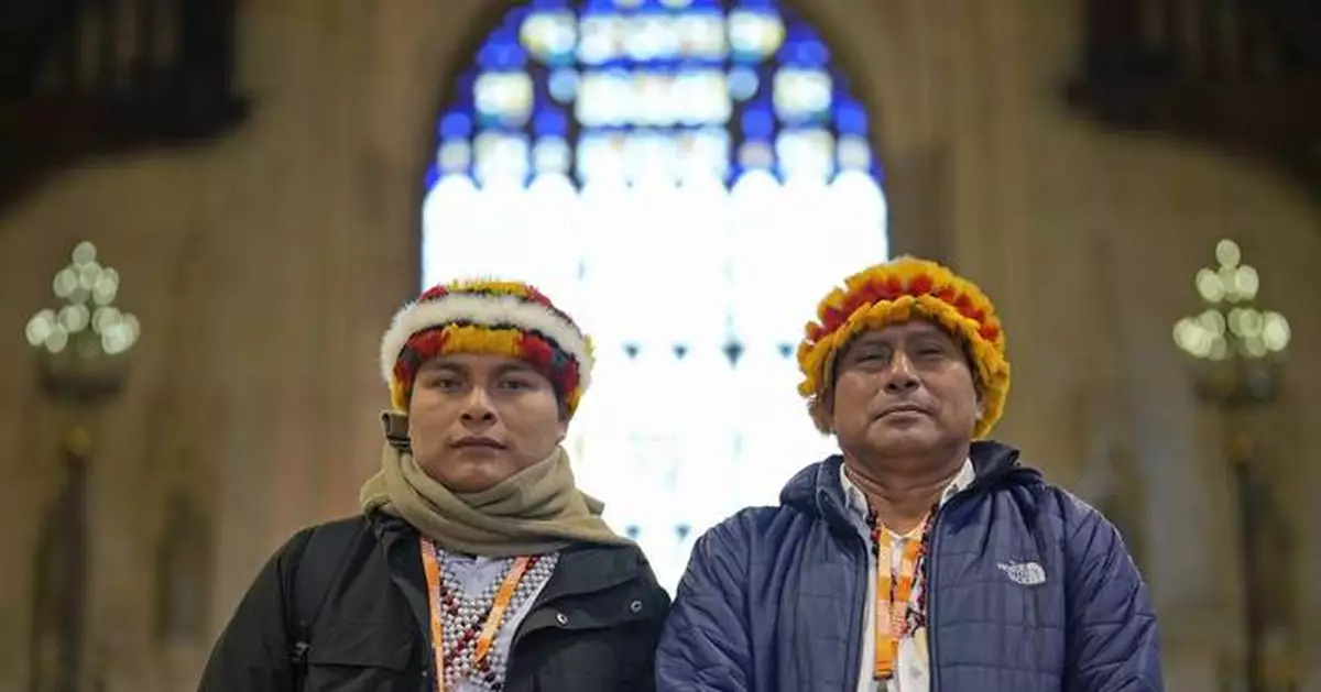 Indigenous leaders travel to UK from Peru to draw attention to oil damage and banking