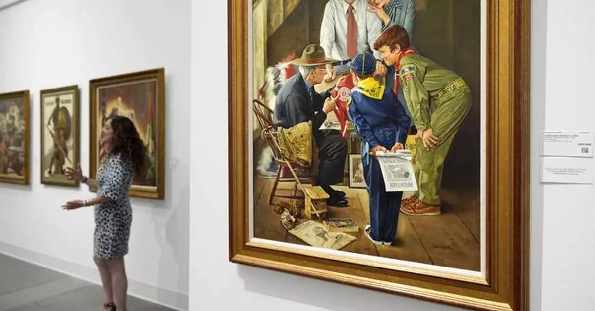 First batch of Boy Scout art raises over $3.7 million for those abused while scouting