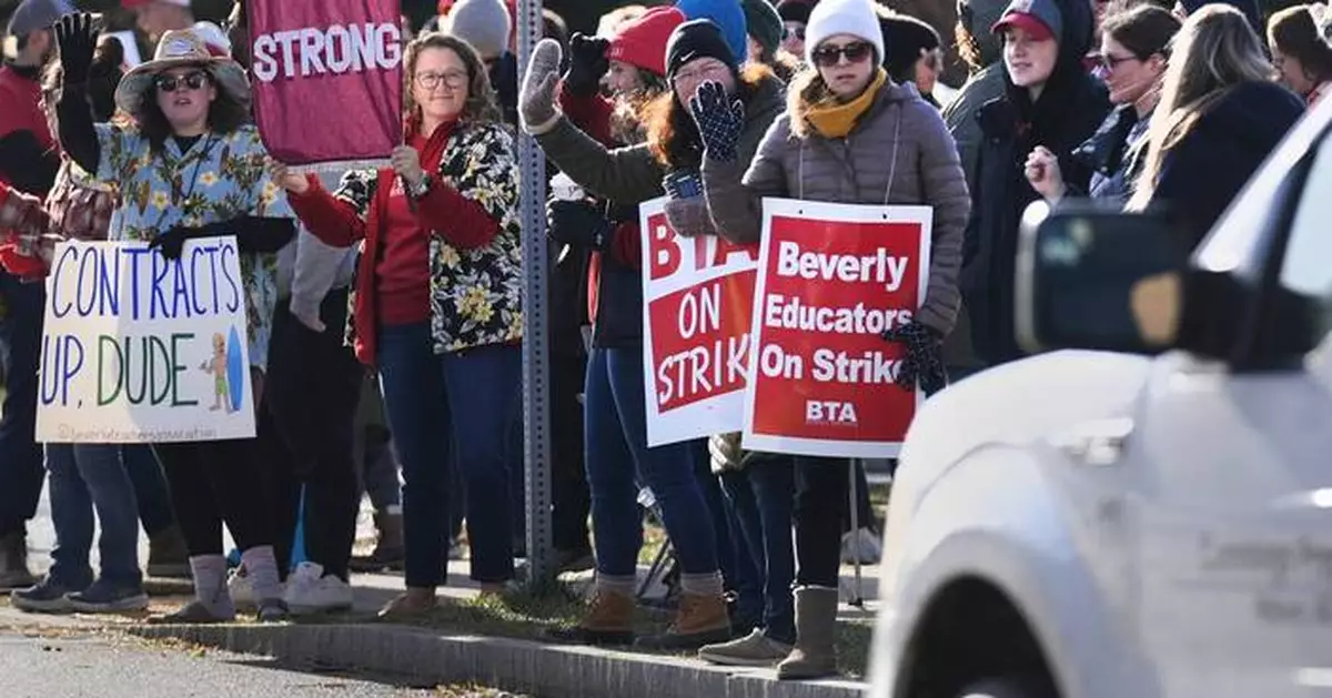 A judge pledged to waive fines against Massachusetts striking teachers if they return to classes