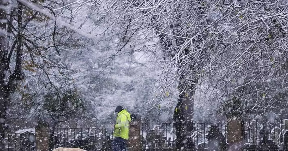 School closures and travel delays as Arctic air brings snow and sleet to parts of the UK