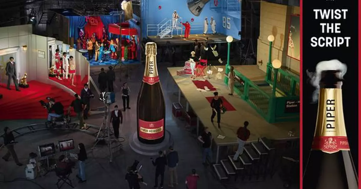 PIPER-HEIDSIECK 'TWISTS THE SCRIPT' TO BRING ICONIC HERITAGE TO LIFE