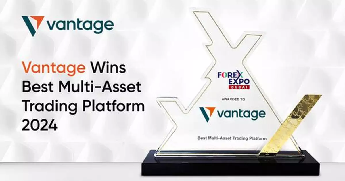 Vantage Markets Wins "Best Multi-Asset Trading Platform" Award at Forex Expo Dubai