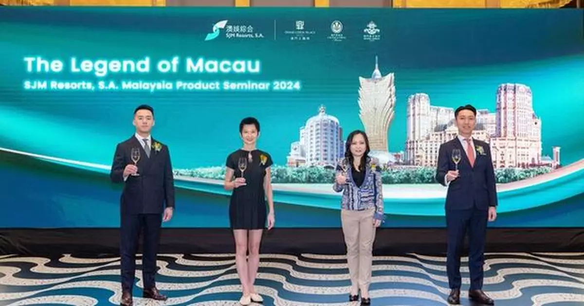 Macau's "Tourism+" Appeal on Full Display at SJM Resorts, S.A. Malaysia Product Seminar 2024