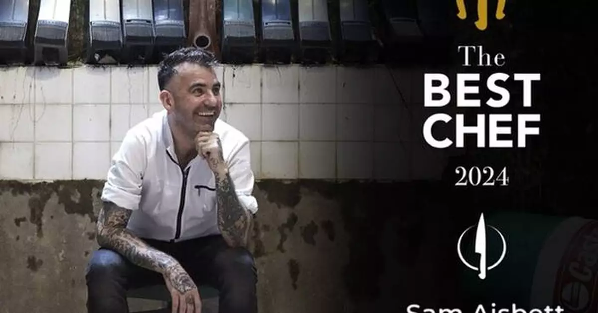 Chef Sam Aisbett of Akuna Restaurant Honoured With 1 Knife At The Prestigious 'The Best Chef Award' 2024
