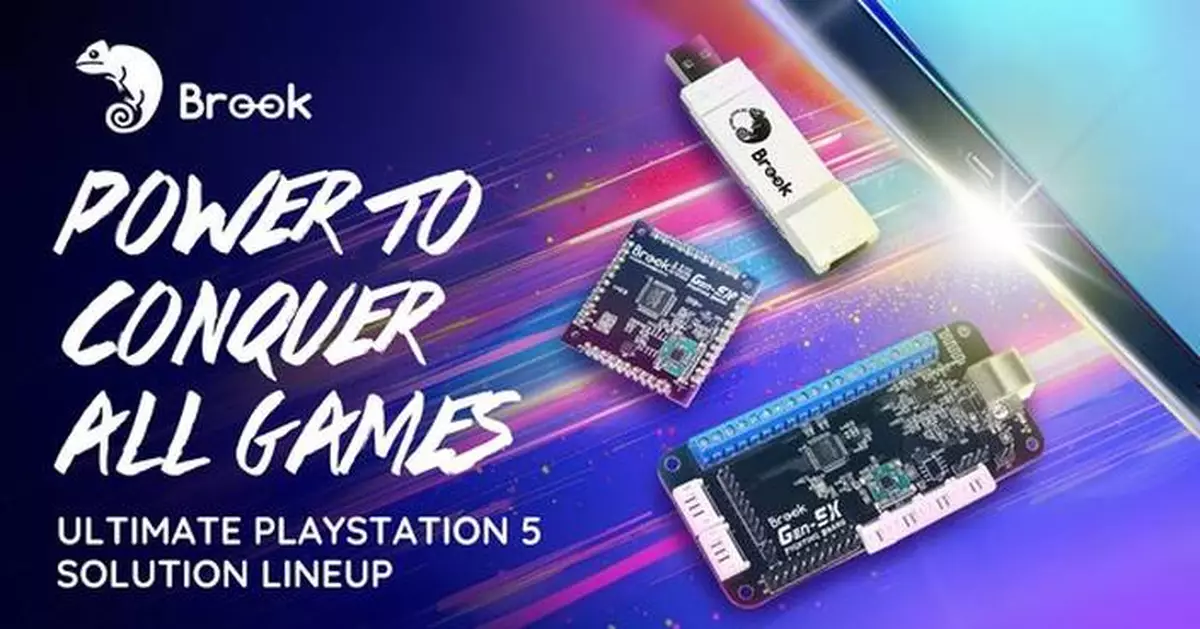 Brook Gaming Launches PS5 Solution with Full Compatibility Across All PS5 Games