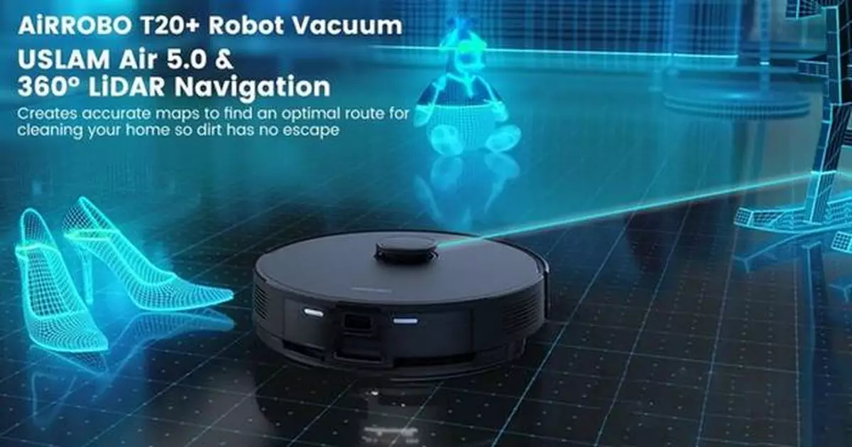 AiRROBO Launches the T20+ Robot Vacuum: Revolutionizing Home Cleaning with Advanced Features