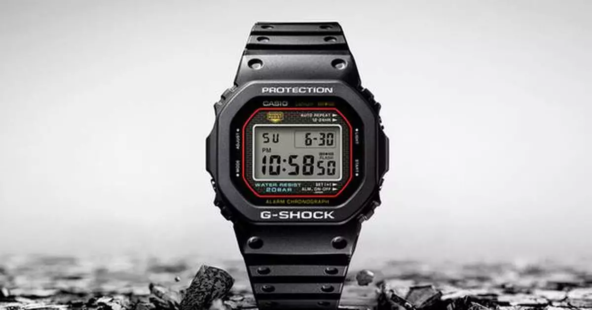 Casio to Release Re-creation of First-Ever G-SHOCK