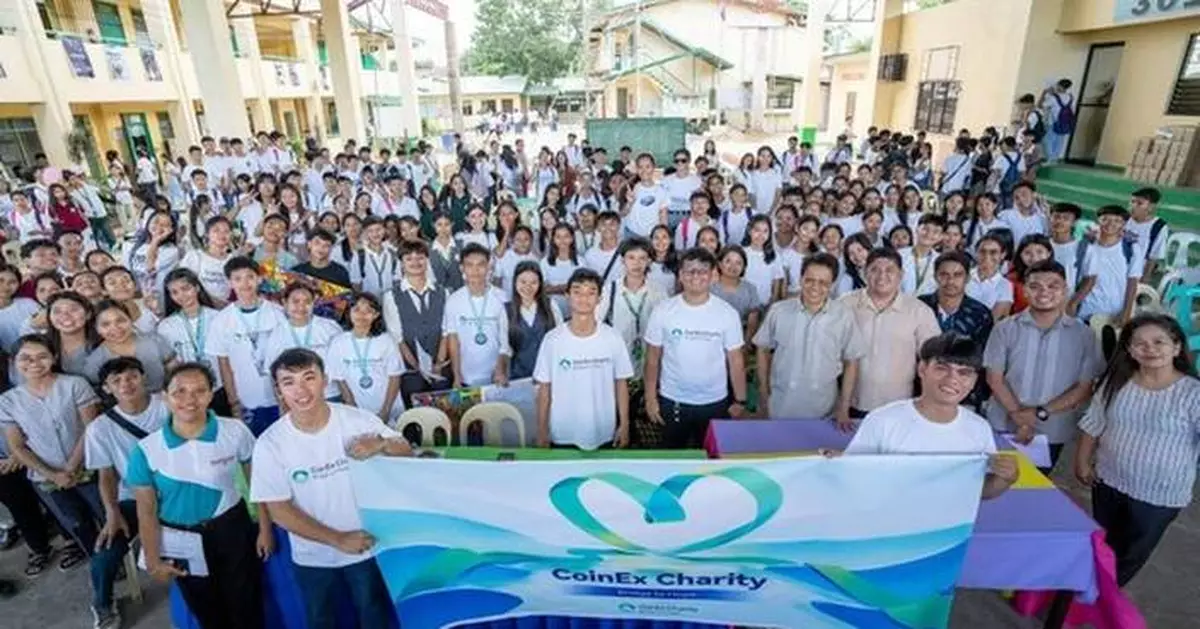 CoinEx Charity's "Dream Wall" Activity Inspires Students in the Philippines