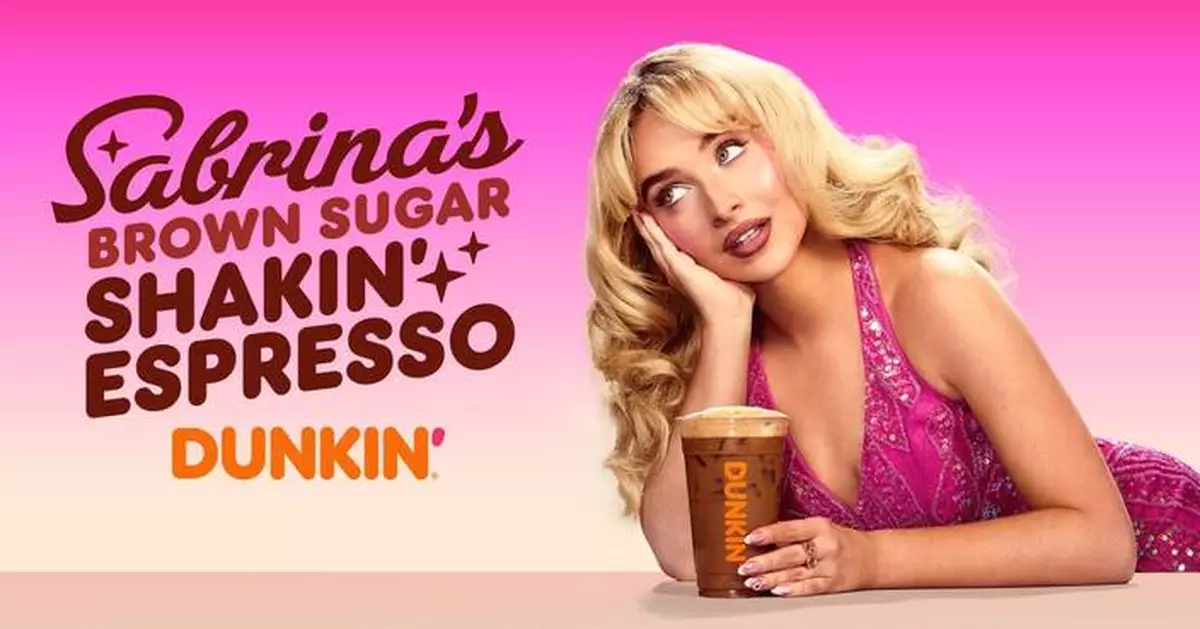 Dunkin’® and Sabrina Carpenter Shake Up the New Year With “Sabrina’s Brown Sugar Shakin’ Espresso,” Available Dec. 31