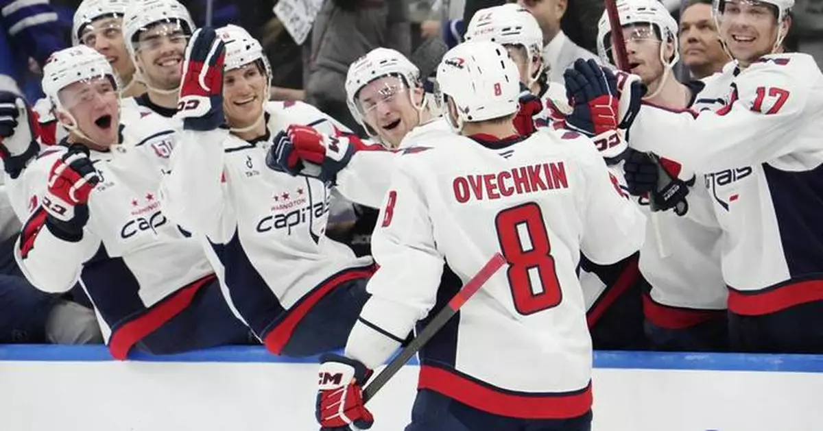 Alex Ovechkin scores in return from injury as the Capitals defeat the Maple Leafs 5-2