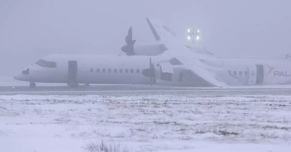 Flights temporarily suspended at Halifax airport after airplane landing incident
