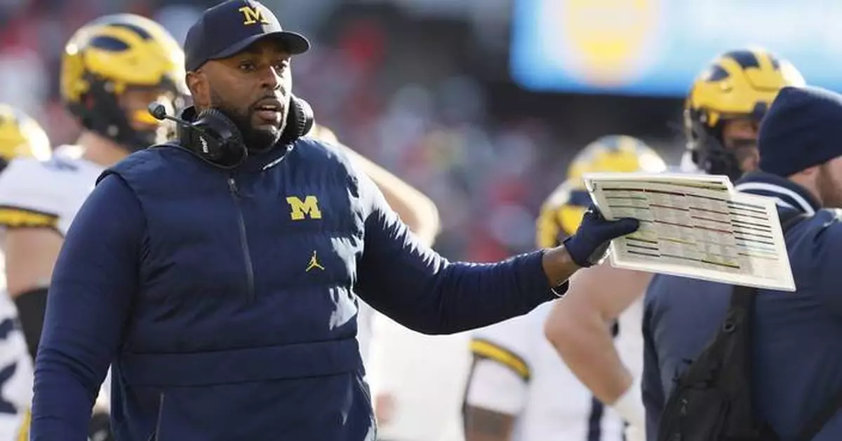 Michigan coach Sherrone Moore fires offensive coordinator Kirk Campbell after unit struggles in 2024