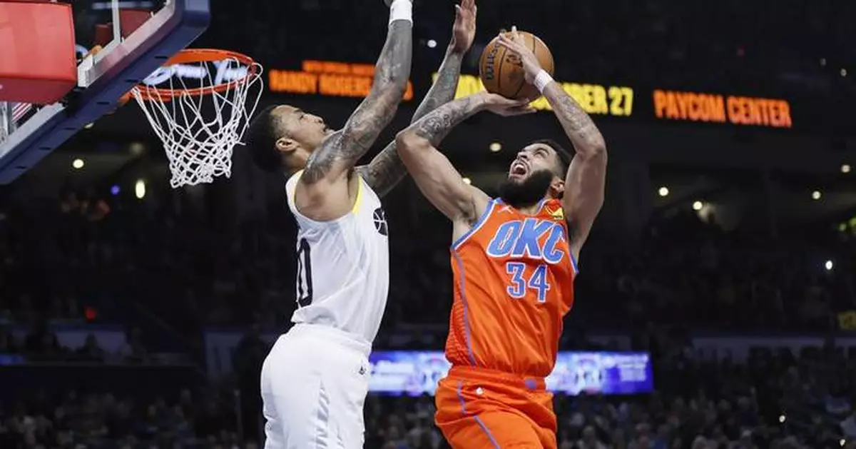 Thunder beat Jazz 133-106 and advance to the NBA Cup quarterfinals