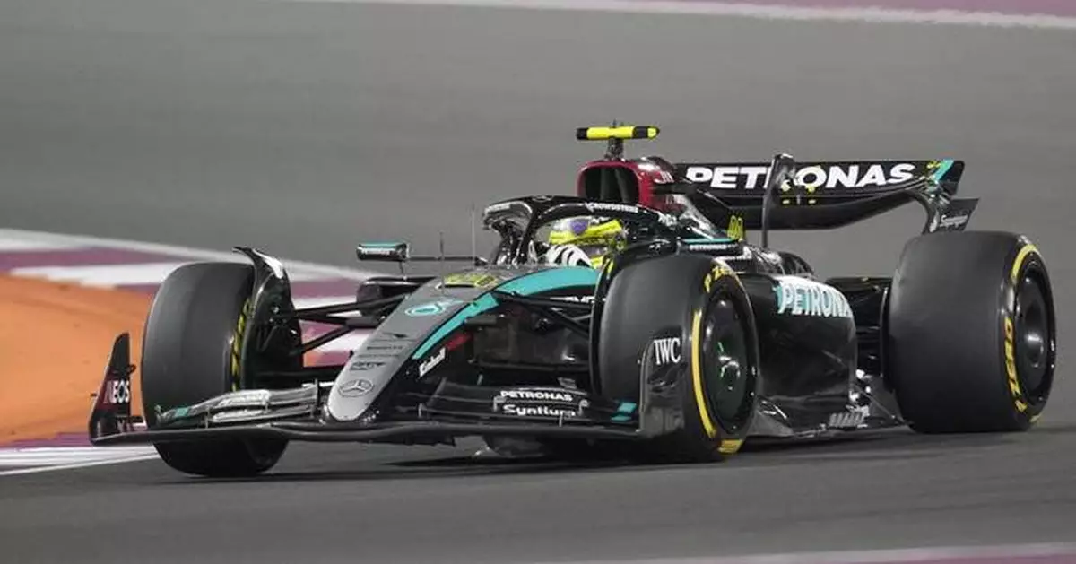 Penalties and a puncture leave Lewis Hamilton struggling again as his Mercedes exit nears