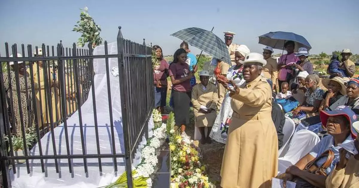 It's the holidays in Zimbabwe. Time to celebrate by unveiling a family tombstone