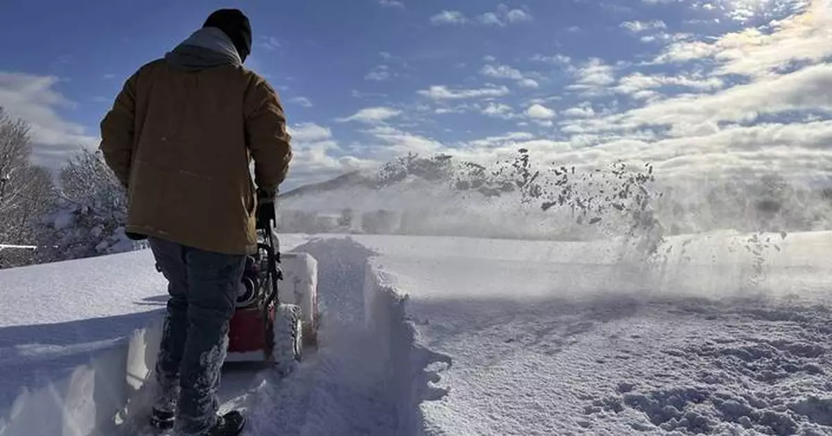 What is 'lake-effect snow'? Warm air from large bodies of water is the key ingredient