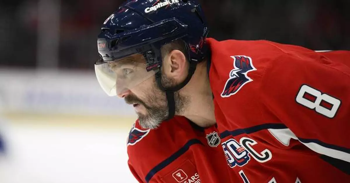 Alex Ovechkin takes part in a full Capitals practice. He could return Saturday at Toronto