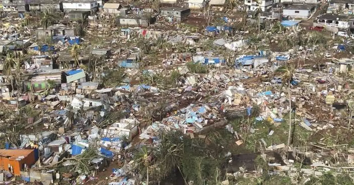 Authorities impose overnight curfew in cyclone-ravaged Mayotte as France rushes in aid