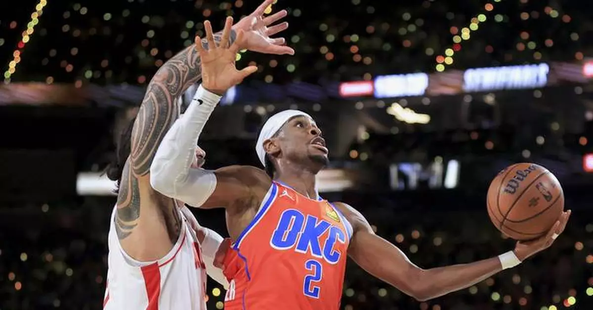 Gilgeous-Alexander scores 32 points to lead Thunder past Rockets 111-96 and into NBA Cup Final