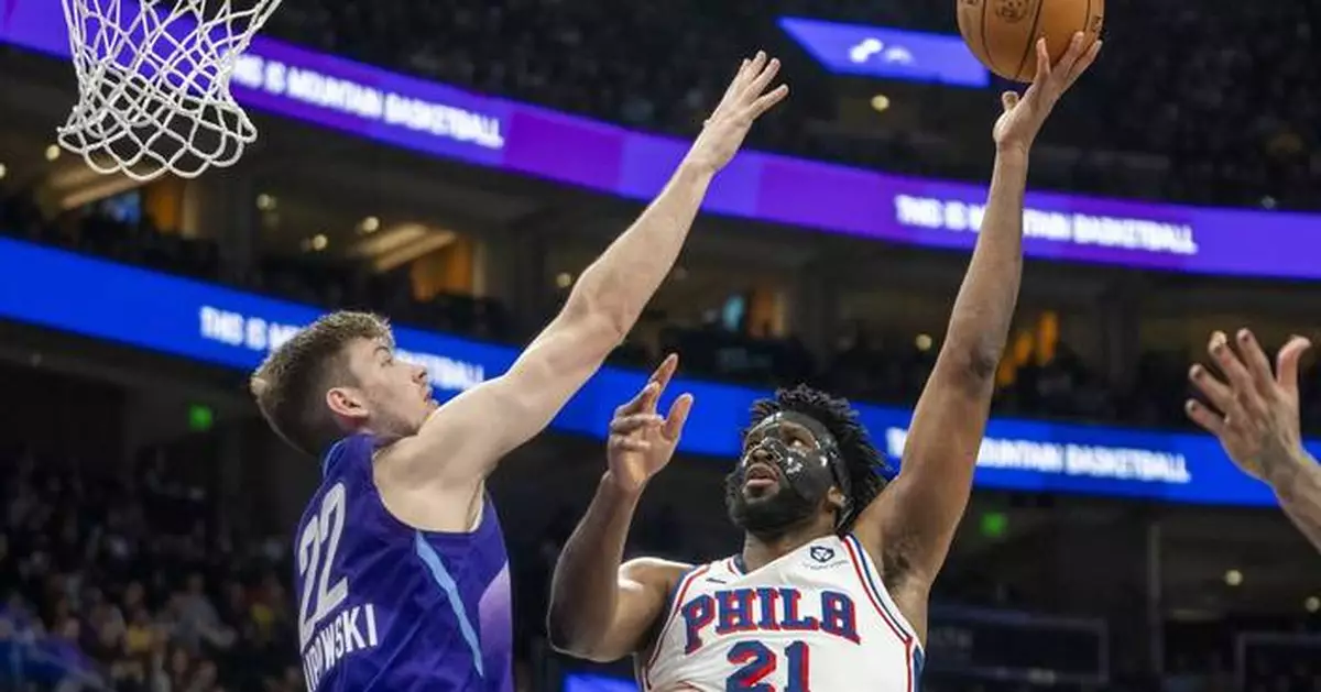 Embiid, Maxey both score 32 to lead 76ers past Jazz 114-111