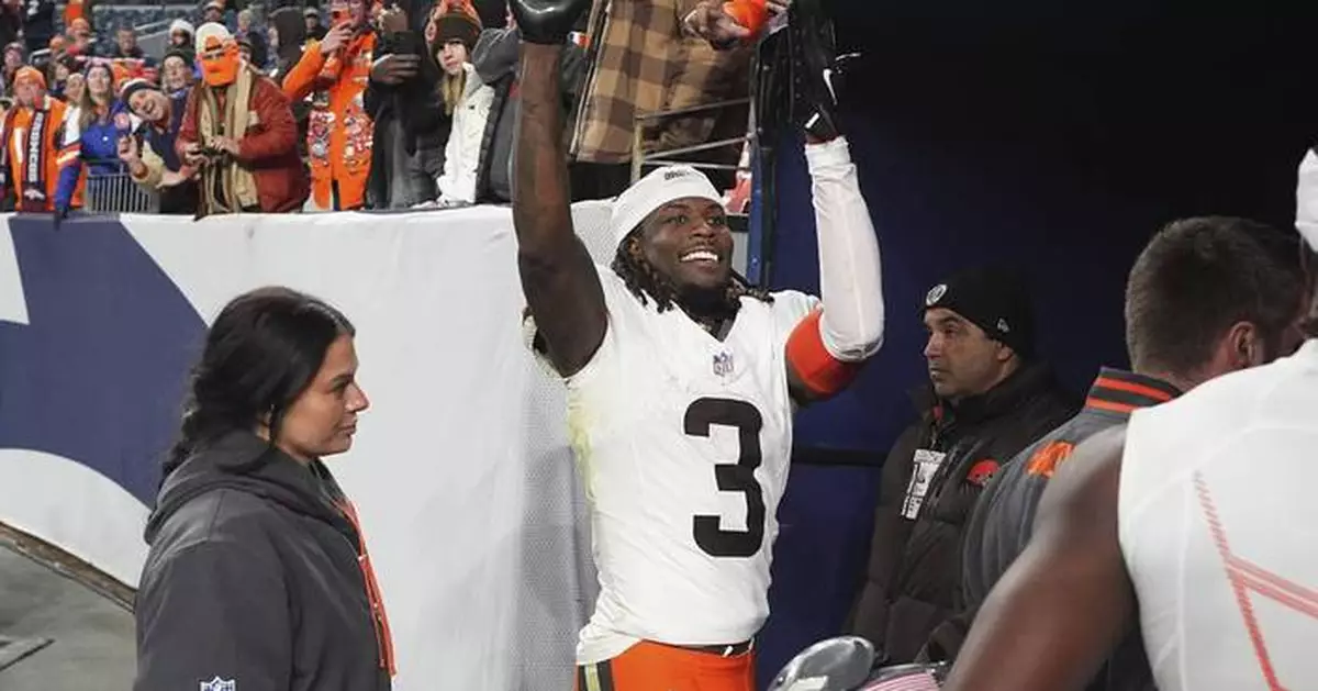 Fueled by boos, Browns receiver Jerry Jeudy turns in 235-yard performance in return to Denver