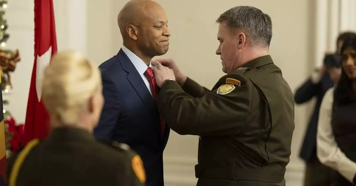 Following controversy, Maryland Gov. Wes Moore receives Bronze Star for Army service 18 years ago