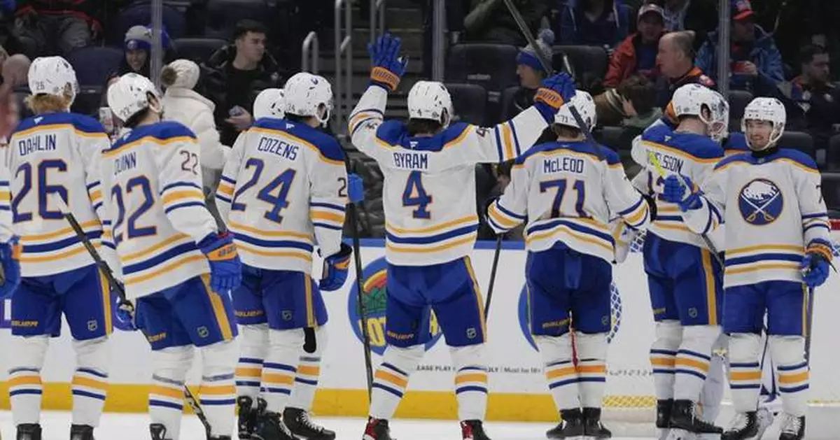 Sabres end 13-game losing streak with 7-1 win over Islanders, look forward to continued success