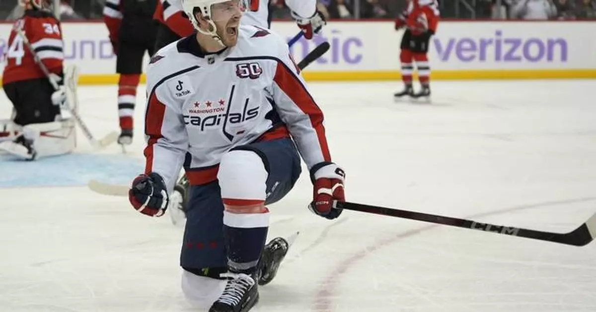 Capitals defeat the New Jersey Devils 6-5 for their seventh straight road win