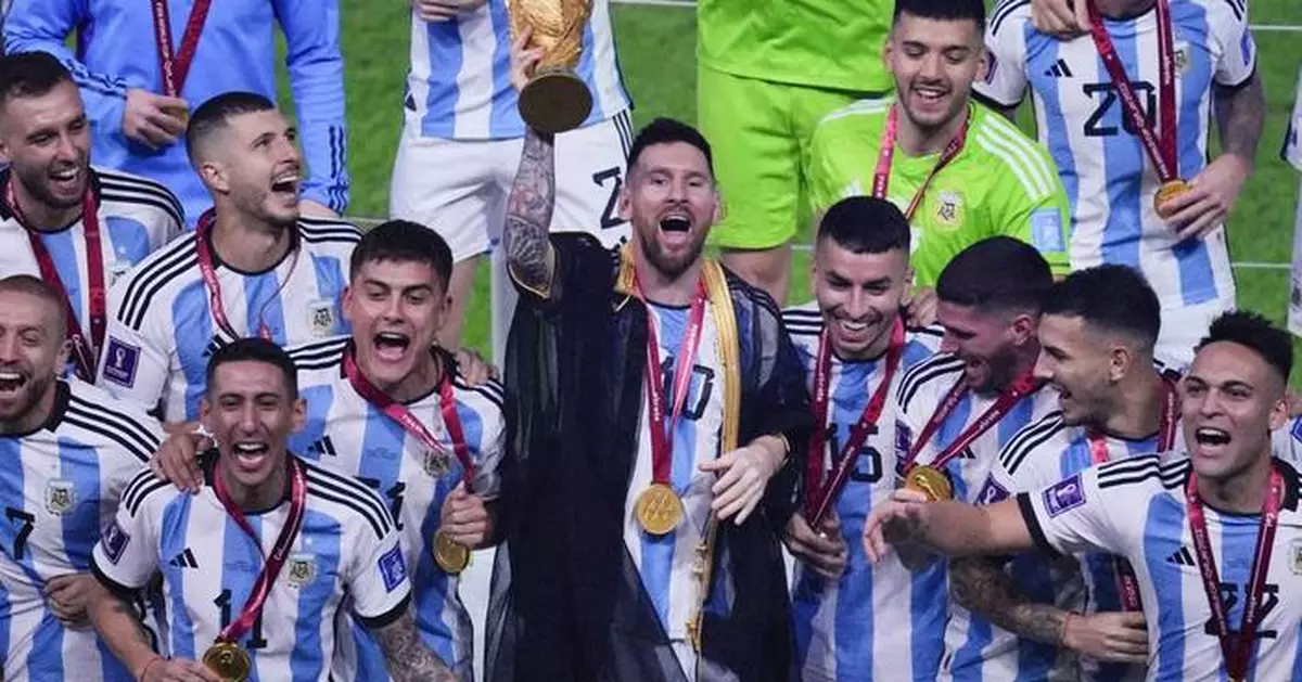 Argentina tops FIFA men's soccer rankings for second straight year