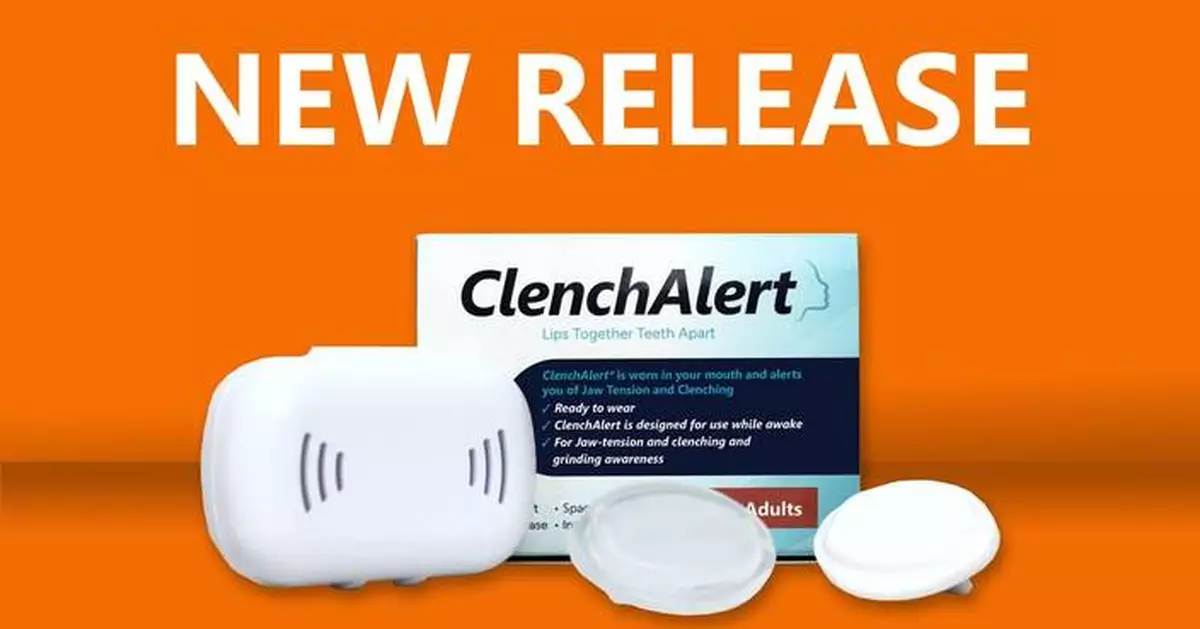 Hawkeye Group Announces the Launch of ClenchAlert® a Discrete Solution for Jaw Tension: A New Way to Combat Unconscious Teeth Clenching and Grinding