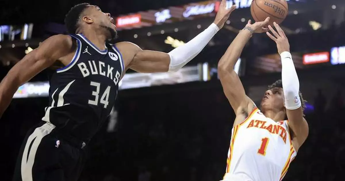 Giannis, Bucks top Hawks 110-102, earn spot in NBA Cup championship game