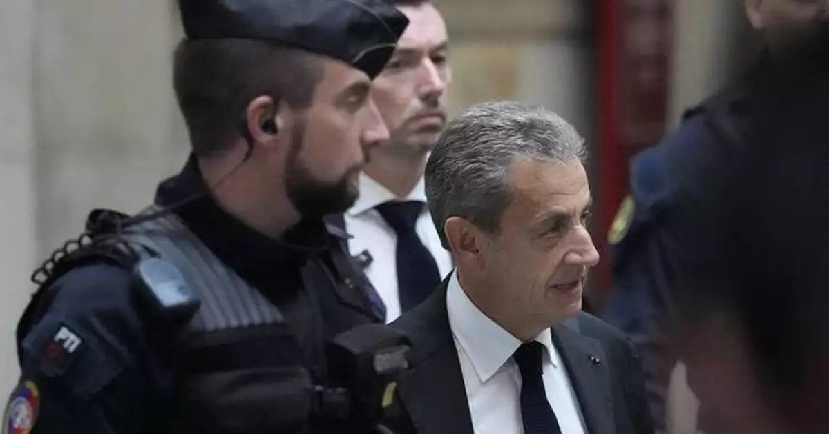 France’s highest court upholds corruption conviction of former President Nicolas Sarkozy